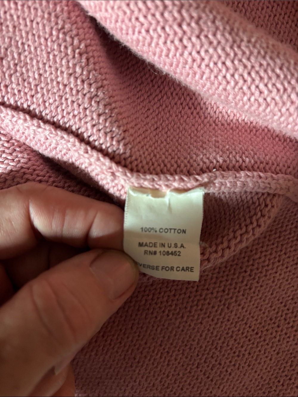 Pink Ribbed Button-Up Sweater Coat - Picture 7 of 8